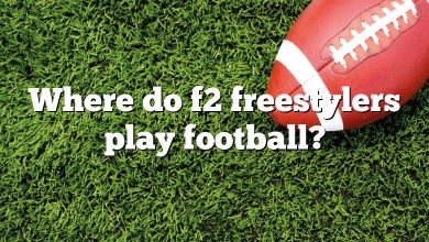 Where do f2 freestylers play football?