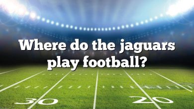 Where do the jaguars play football?