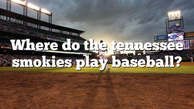 Where do the tennessee smokies play baseball?