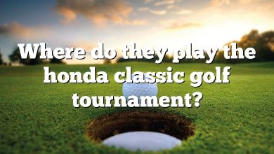 Where do they play the honda classic golf tournament?