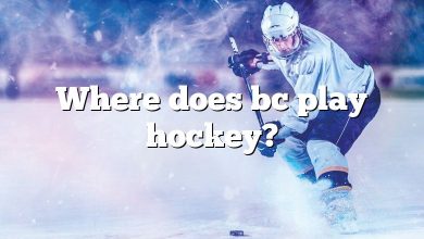 Where does bc play hockey?