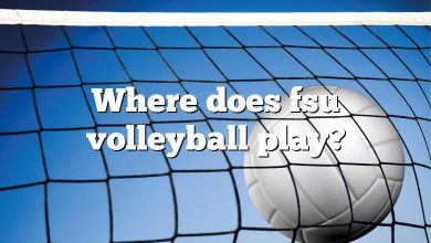 Where does fsu volleyball play?