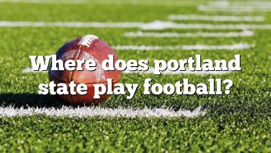 Where does portland state play football?