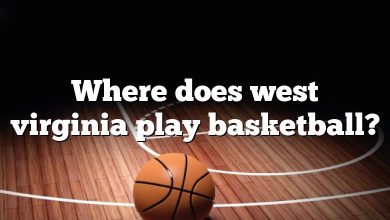 Where does west virginia play basketball?