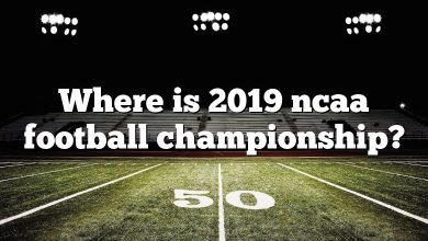 Where is 2019 ncaa football championship?