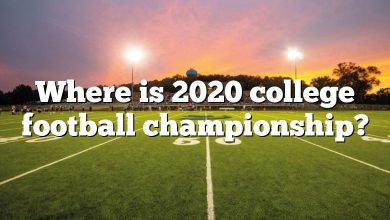 Where is 2020 college football championship?