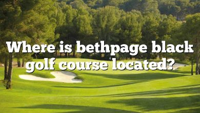 Where is bethpage black golf course located?