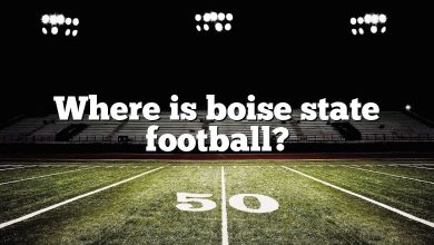 Where is boise state football?