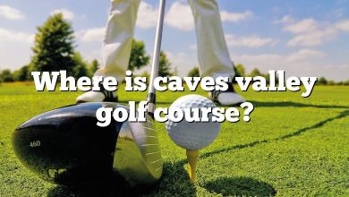 Where is caves valley golf course?