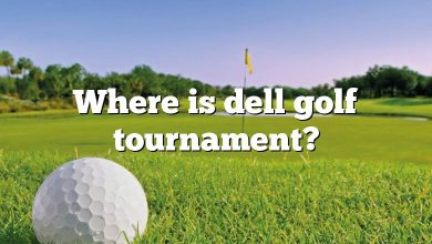 Where is dell golf tournament?