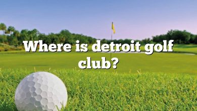 Where is detroit golf club?