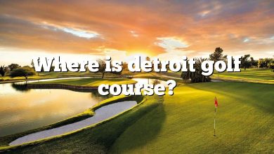 Where is detroit golf course?