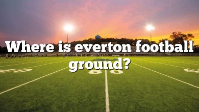 Where is everton football ground?