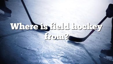 Where is field hockey from?