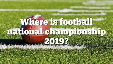 Where is football national championship 2019?