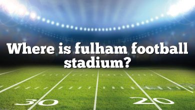 Where is fulham football stadium?