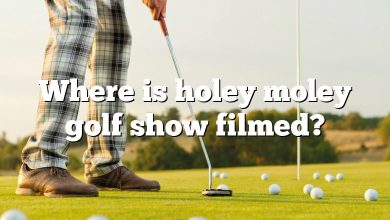 Where is holey moley golf show filmed?