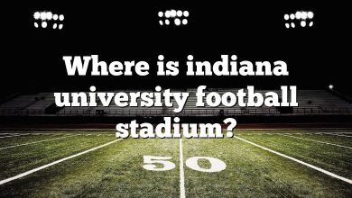 Where is indiana university football stadium?