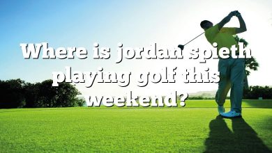 Where is jordan spieth playing golf this weekend?