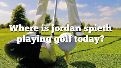 Where is jordan spieth playing golf today?