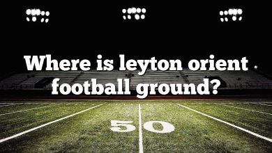 Where is leyton orient football ground?