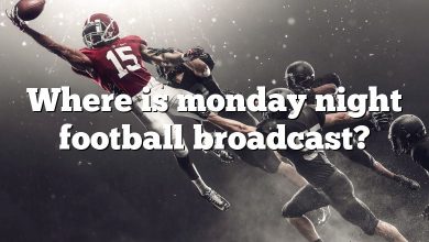 Where is monday night football broadcast?