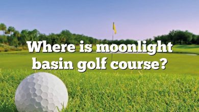 Where is moonlight basin golf course?