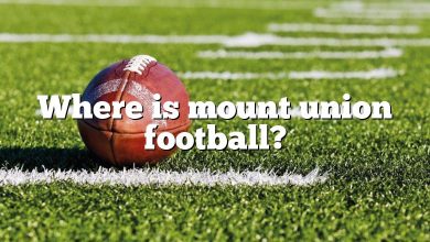 Where is mount union football?