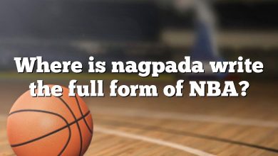 Where is nagpada write the full form of NBA?