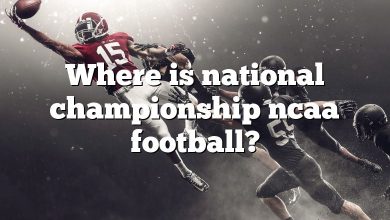 Where is national championship ncaa football?
