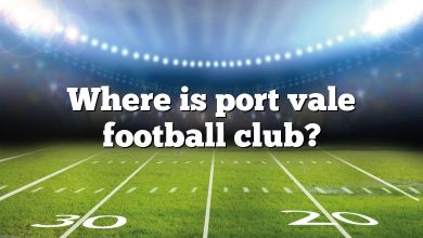 Where is port vale football club?