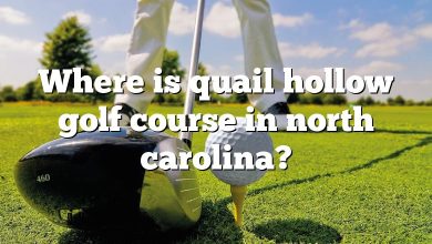 Where is quail hollow golf course in north carolina?