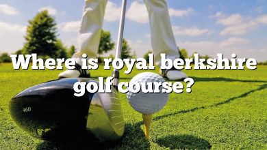 Where is royal berkshire golf course?