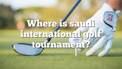 Where is saudi international golf tournament?