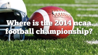 Where is the 2014 ncaa football championship?