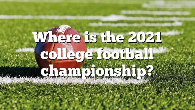 Where is the 2021 college football championship?