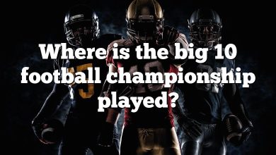 Where is the big 10 football championship played?