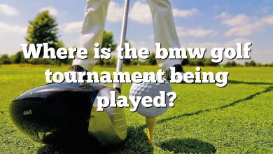 Where is the bmw golf tournament being played?