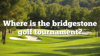 Where is the bridgestone golf tournament?