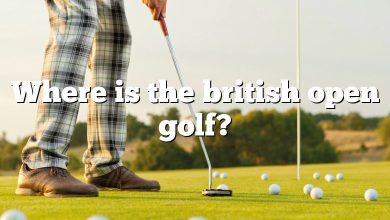 Where is the british open golf?