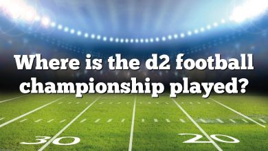 Where is the d2 football championship played?