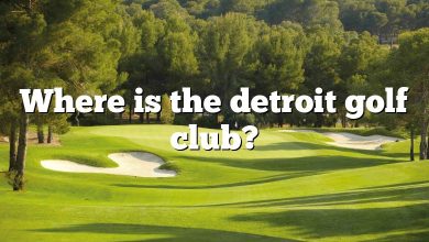 Where is the detroit golf club?