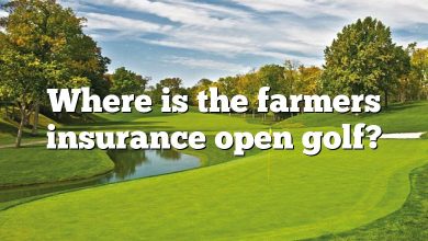 Where is the farmers insurance open golf?