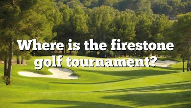 Where is the firestone golf tournament?