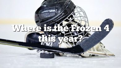 Where is the Frozen 4 this year?