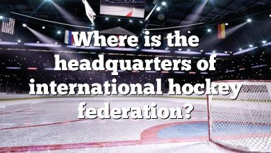 Where is the headquarters of international hockey federation?