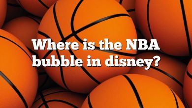 Where is the NBA bubble in disney?