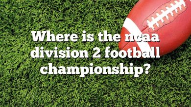 Where is the ncaa division 2 football championship?