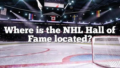 Where is the NHL Hall of Fame located?