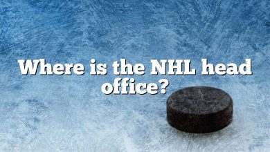 Where is the NHL head office?